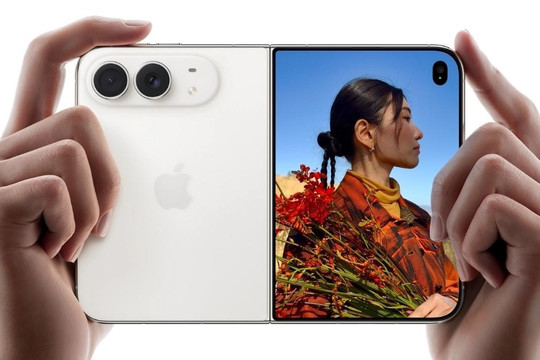 iPhone Duo hướng đến thiết kế màn hình gập gần như không để lộ nếp gấp