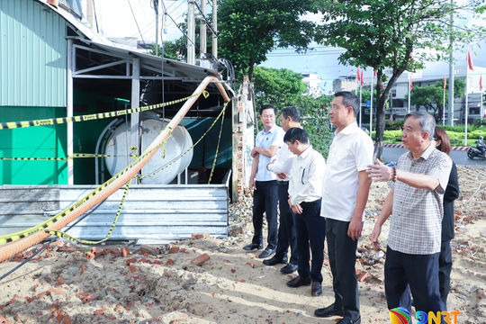 Bí thư Thành ủy Lê Ngọc Quang kiểm tra các trụ sở, khu đất dôi dư tại phường Hải Châu