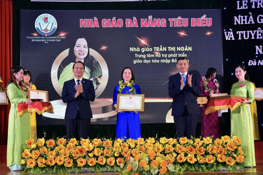 Lan tỏa khát vọng từ Giải thưởng “Nhà giáo Đà Nẵng tiêu biểu”