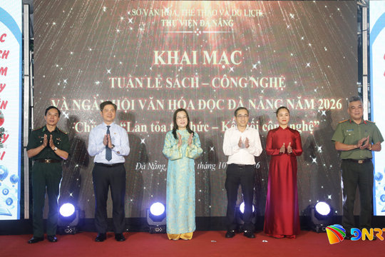 Đà Nẵng khai mạc Tuần lễ sách - Công nghệ và Ngày hội Văn hóa đọc năm 2026