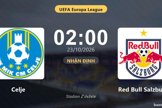Nhận định Celje vs Red Bull Salzburg: Điểm nóng cuộc đua tốp đầu