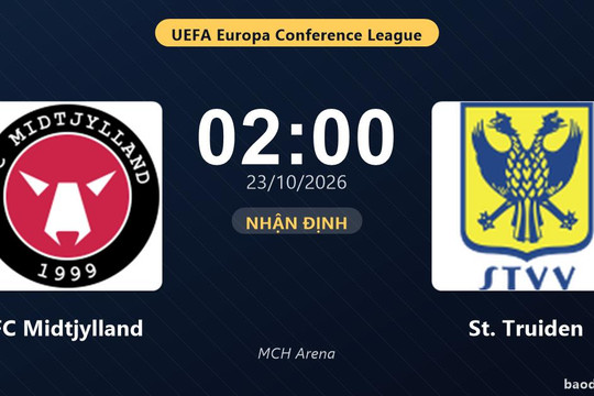 Nhận định FC Midtjylland vs St. Truiden: Điểm nóng cuộc đua tốp đầu