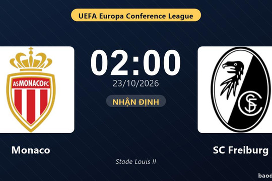 Nhận định Monaco vs SC Freiburg: Màn so tài của hai đội vào phom