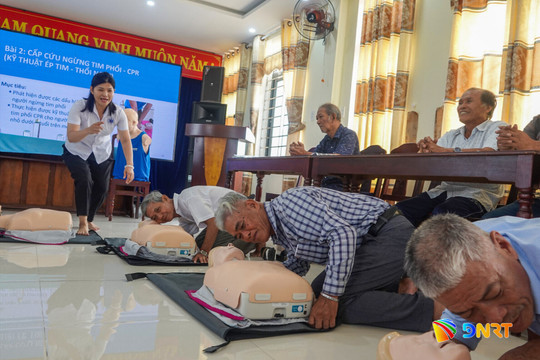 Trang bị kỹ năng ứng cứu cho ngư dân