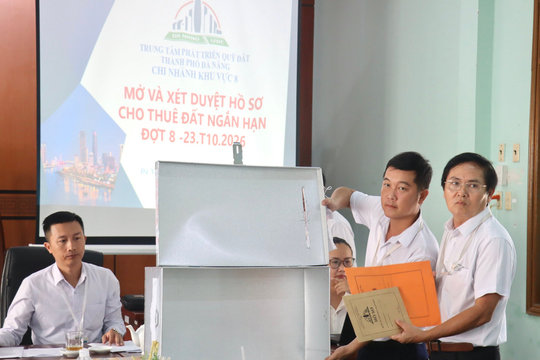 Đà Nẵng: 9 hồ sơ trúng xét duyệt thuê quỹ đất ngắn hạn