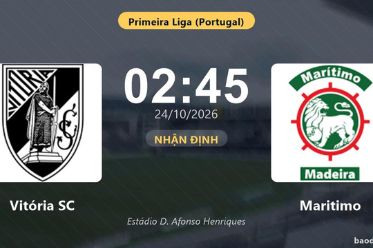 Nhận định Vitória SC vs Maritimo: Điểm tựa từ thành tích đối đầu