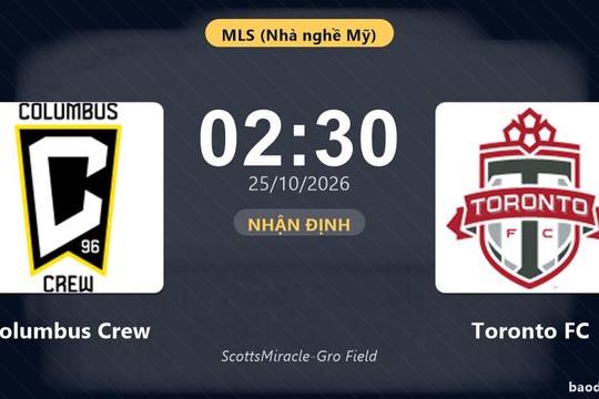 Nhận định Columbus Crew vs Toronto FC: Hứa hẹn màn đôi công
