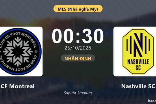 Nhận định CF Montreal vs Nashville SC: Khách tiếp tục bay cao?