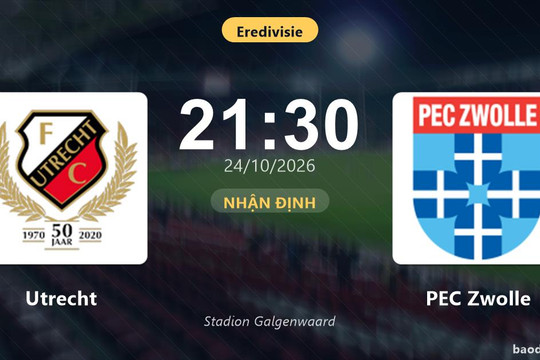 Nhận định Utrecht vs PEC Zwolle: Hứa hẹn màn đôi công