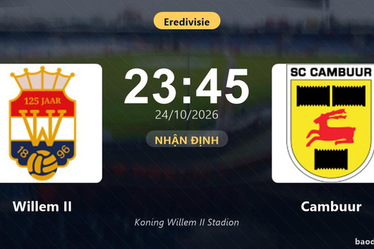 Nhận định Willem II vs Cambuur: Chủ nhà tìm lại chiến thắng