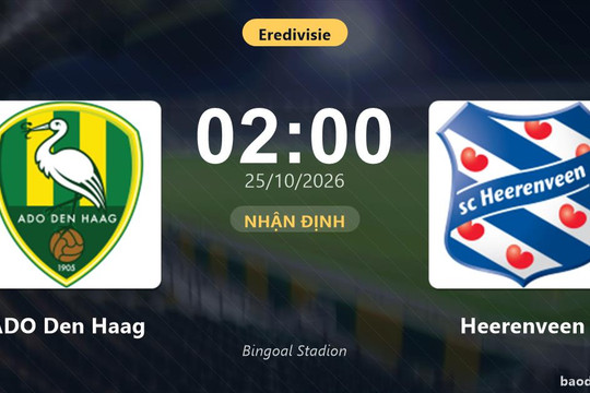 Nhận định ADO Den Haag vs Heerenveen: Cuộc đối đầu khó phân định