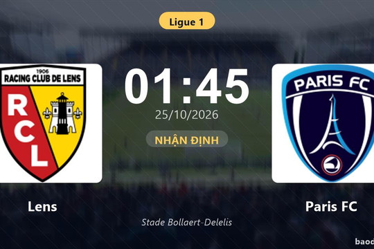 Nhận định Lens vs Paris FC: Cơ hội bám đuổi ngôi đầu