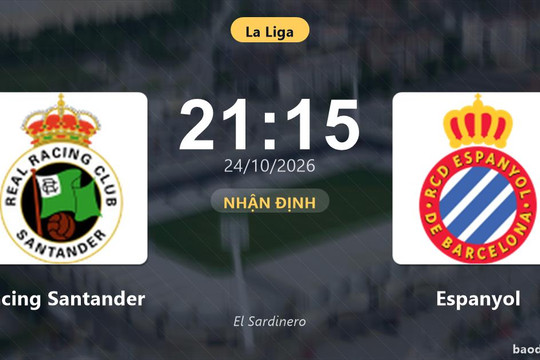 Nhận định Racing Santander vs Espanyol: Cả hai cùng khát thắng
