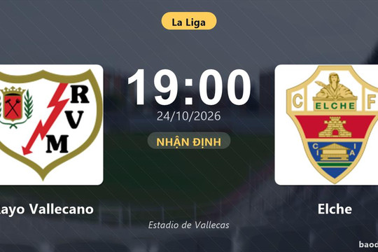 Nhận định Rayo Vallecano vs Elche: Hứa hẹn màn đôi công