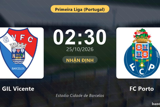 Nhận định GIL Vicente vs FC Porto: Điểm nóng cuộc đua tốp đầu