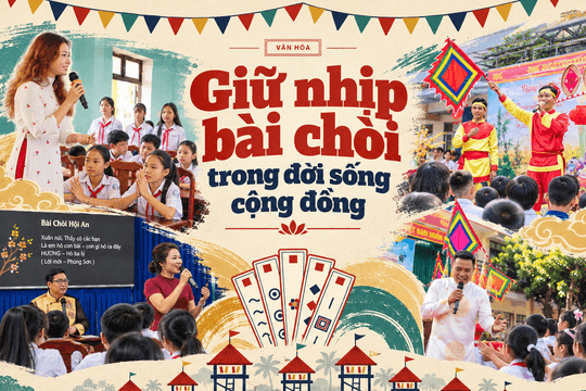 Giữ nhịp bài chòi trong đời sống cộng đồng