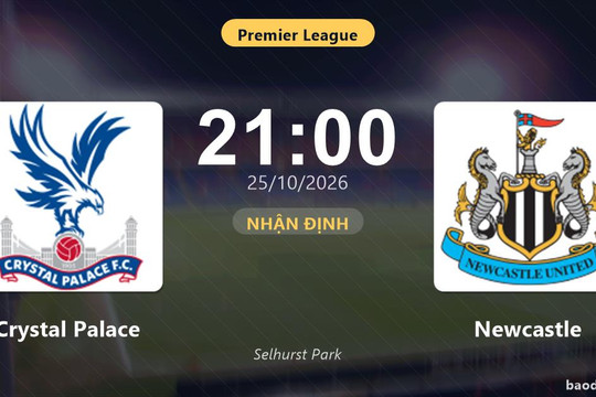 Nhận định Crystal Palace vs Newcastle: Điểm nóng cuộc đua tốp đầu