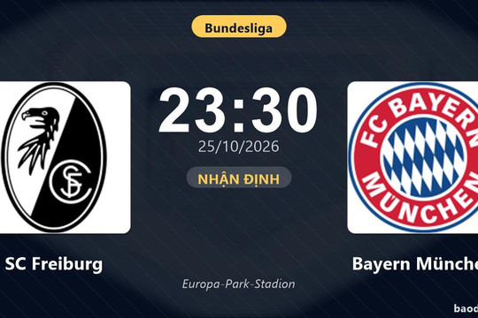 Nhận định SC Freiburg vs Bayern München: Cuộc đua ngôi đầu nóng lên