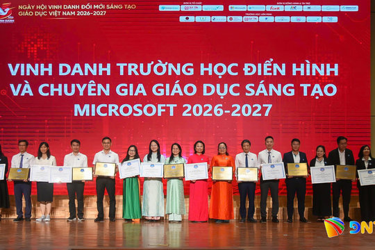 Vinh danh hơn 4.300 chuyên gia giáo dục sáng tạo