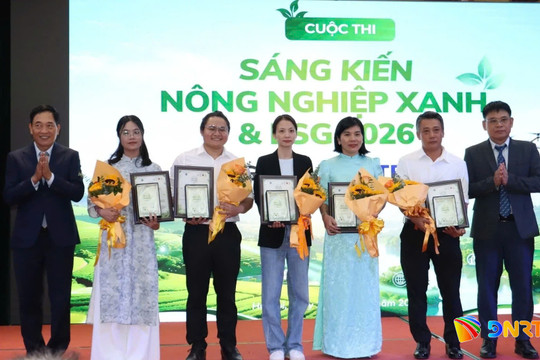Doanh nghiệp Đà Nẵng đoạt giải Ba cuộc thi Sáng kiến Nông nghiệp xanh và ESG 2026