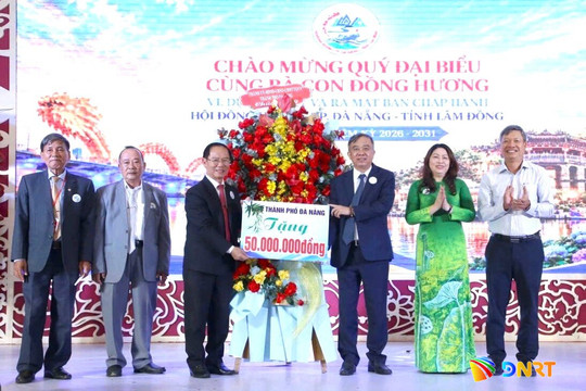 Ra mắt Ban Chấp hành Hội đồng hương thành phố Đà Nẵng - tỉnh Lâm Đồng nhiệm kỳ 2026 - 2031