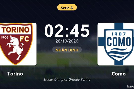 Nhận định Torino vs Como: Màn so tài của hai đội vào phom