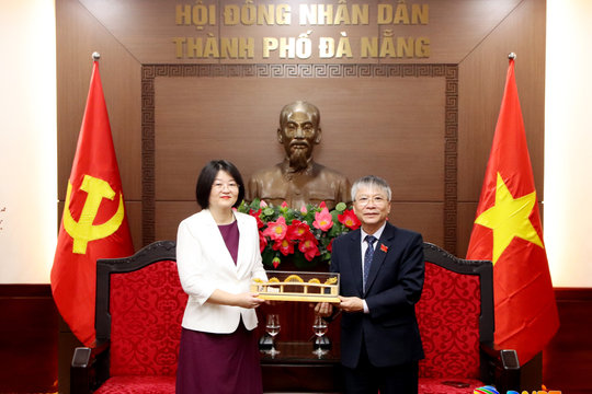Chủ tịch HĐND thành phố Nguyễn Đức Dũng tiếp tân Tổng Lãnh sự Trung Quốc tại Đà Nẵng