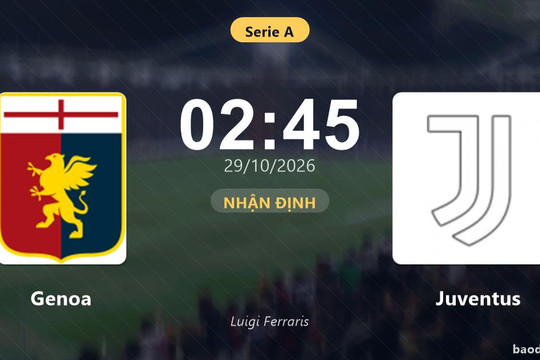 Nhận định Genoa vs Juventus: Đội khách tiếp tục duy trì ưu thế?