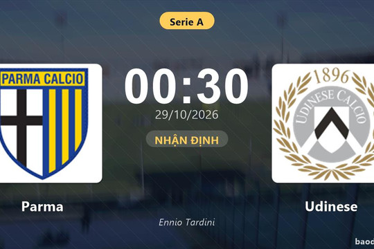 Nhận định Parma vs Udinese: Cả hai cùng khát thắng