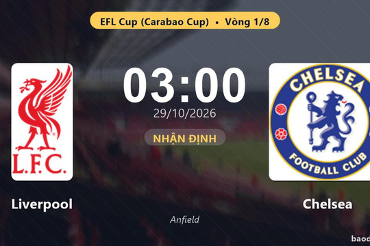Nhận định Liverpool vs Chelsea: Thắng để đi tiếp