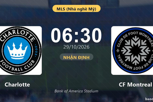 Nhận định Charlotte vs CF Montreal: Điểm nóng cuộc đua tốp đầu
