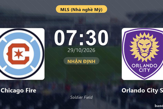 Nhận định Chicago Fire vs Orlando City SC: Hứa hẹn màn đôi công