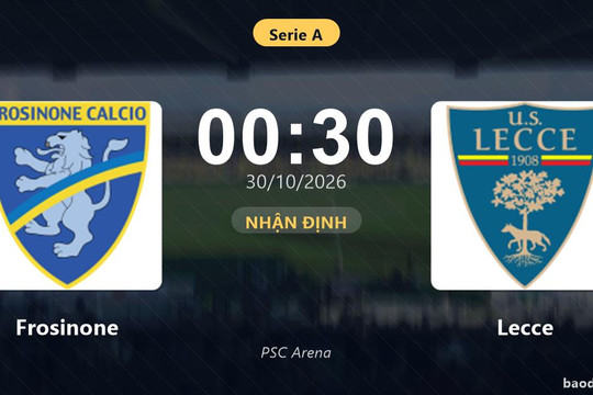 Nhận định Frosinone vs Lecce: Điểm tựa sân nhà