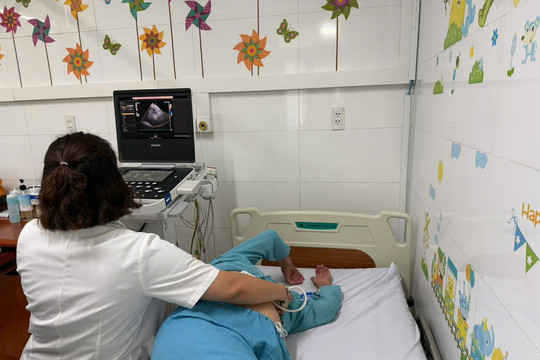 Thay van động mạch chủ qua đường ống thông cho cụ bà 89 tuổi