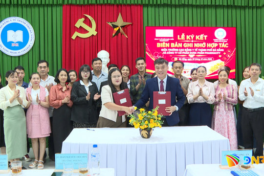 Trường Cao đẳng Y tế thành phố Đà Nẵng ký kết hợp tác với Công ty Pharmacity