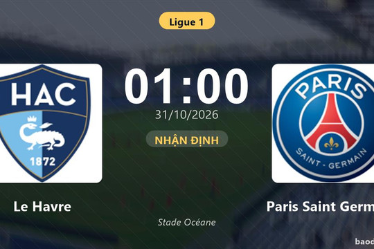Nhận định Le Havre vs Paris Saint Germain: Khách tiếp tục bay cao?