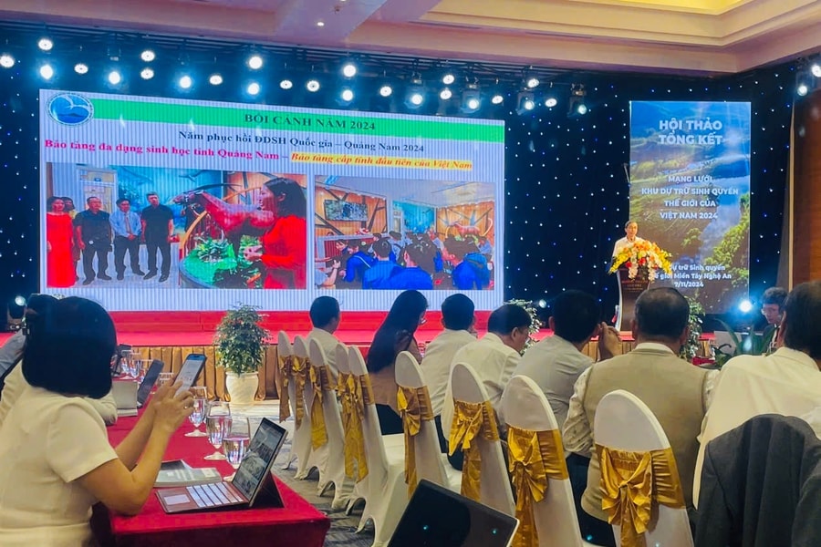 A rally for the International Day for Biosphere Reserves