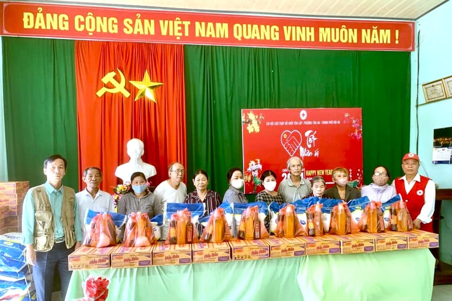 Năm 2024, trị giá hoạt động của Hội Chữ thập đỏ TP.Hội An hơn 10 tỷ đồng