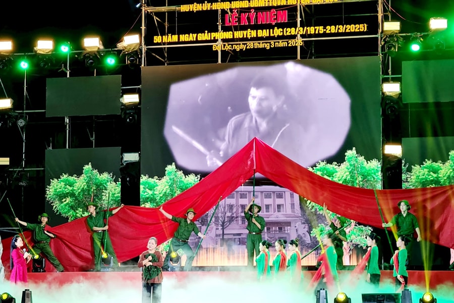 Đại Lộc tổ chức lễ kỷ niệm 50 năm ngày giải phóng quê hương