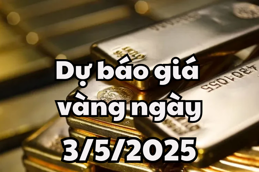 Tin tức, dự báo giá vàng ngày mai 3/5/2025: Giá vàng trong nước và thế giới đồng loạt đóng cửa