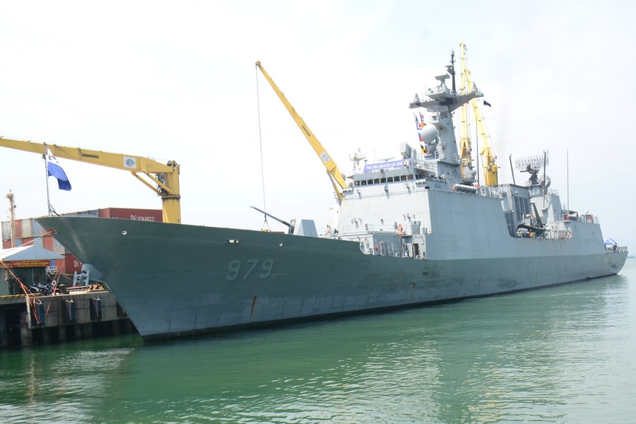 Tàu Hải quân Hàn Quốc thăm TP.Đà Nẵng