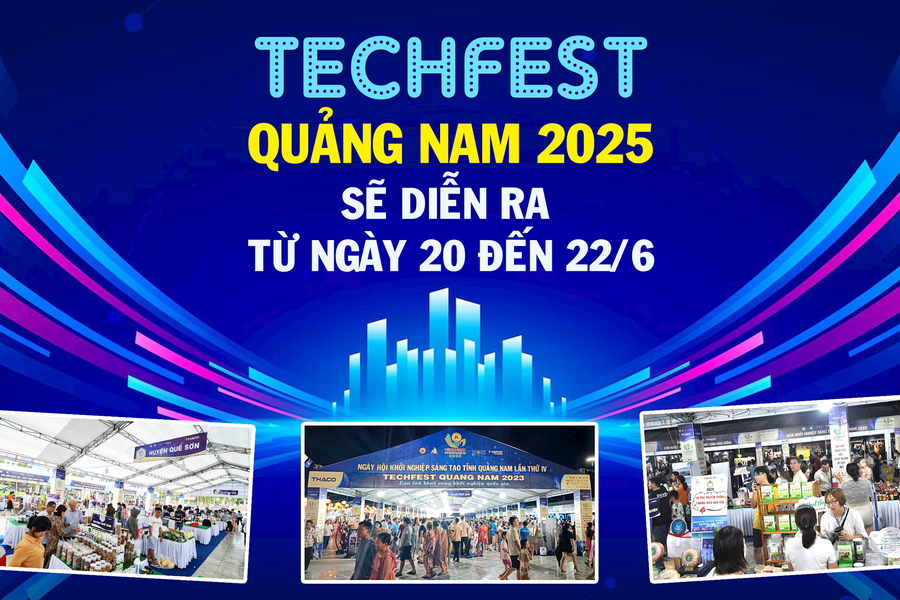 TechFest Quảng Nam 2025 sẽ diễn ra từ ngày 20 đến 22/6