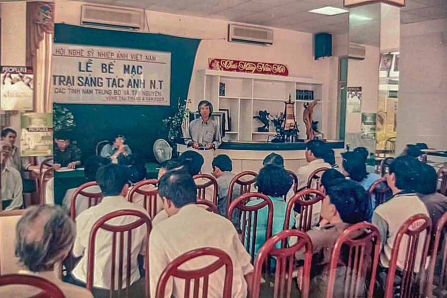 Lớp học nhiếp ảnh ngày xưa