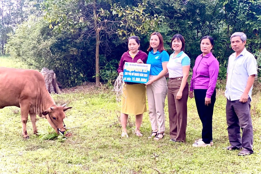 Phụ nữ Thăng Bình góp sức giảm nghèo