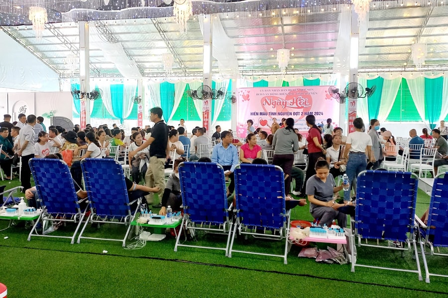 Lan tỏa phong trào hiến máu nhân đạo ở Quế Sơn