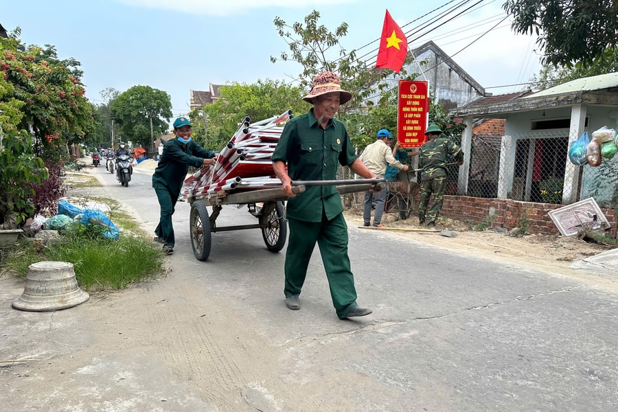 Cựu chiến binh Bình Triều góp sức xây dựng quê hương