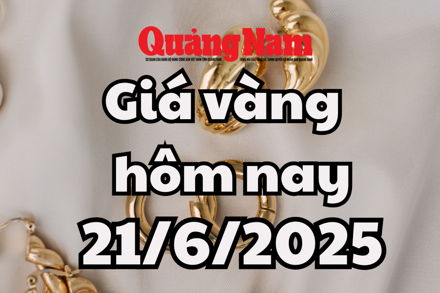 Giá vàng hôm nay 21/6/2025: Giá vàng trong nước ngập trong sắc xanh