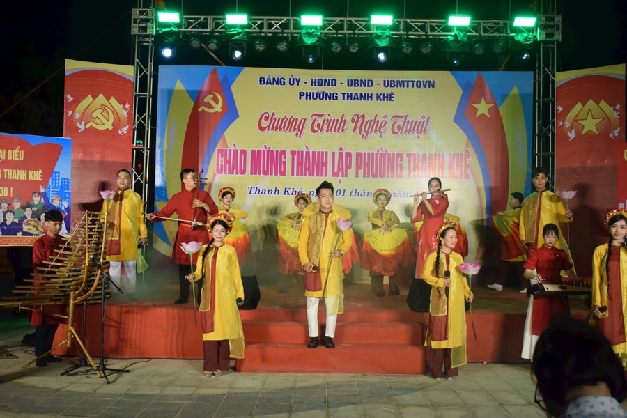 Thanh Khê tổ chức chương trình nghệ thuật chào mừng thành lập phường