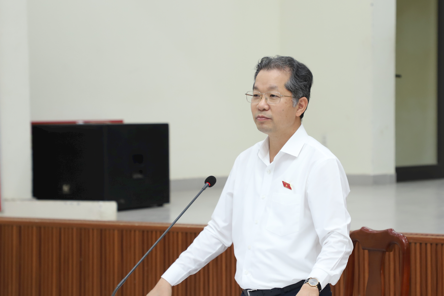 Bí thư Thành ủy Nguyễn Văn Quảng kiểm tra thực tế Trung tâm Phục vụ hành chính công