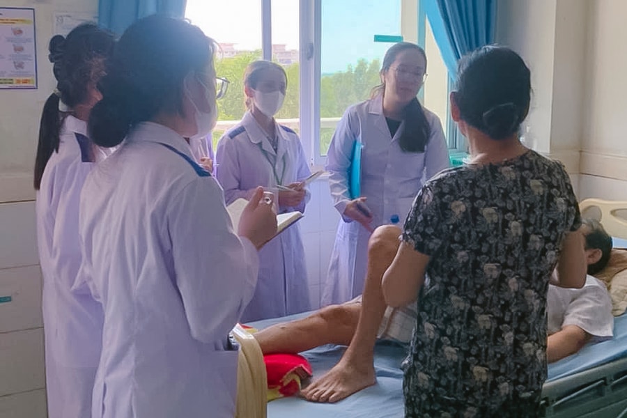 Trang bị kiến thức cho sinh viên ngành Dinh dưỡng tại bệnh viện